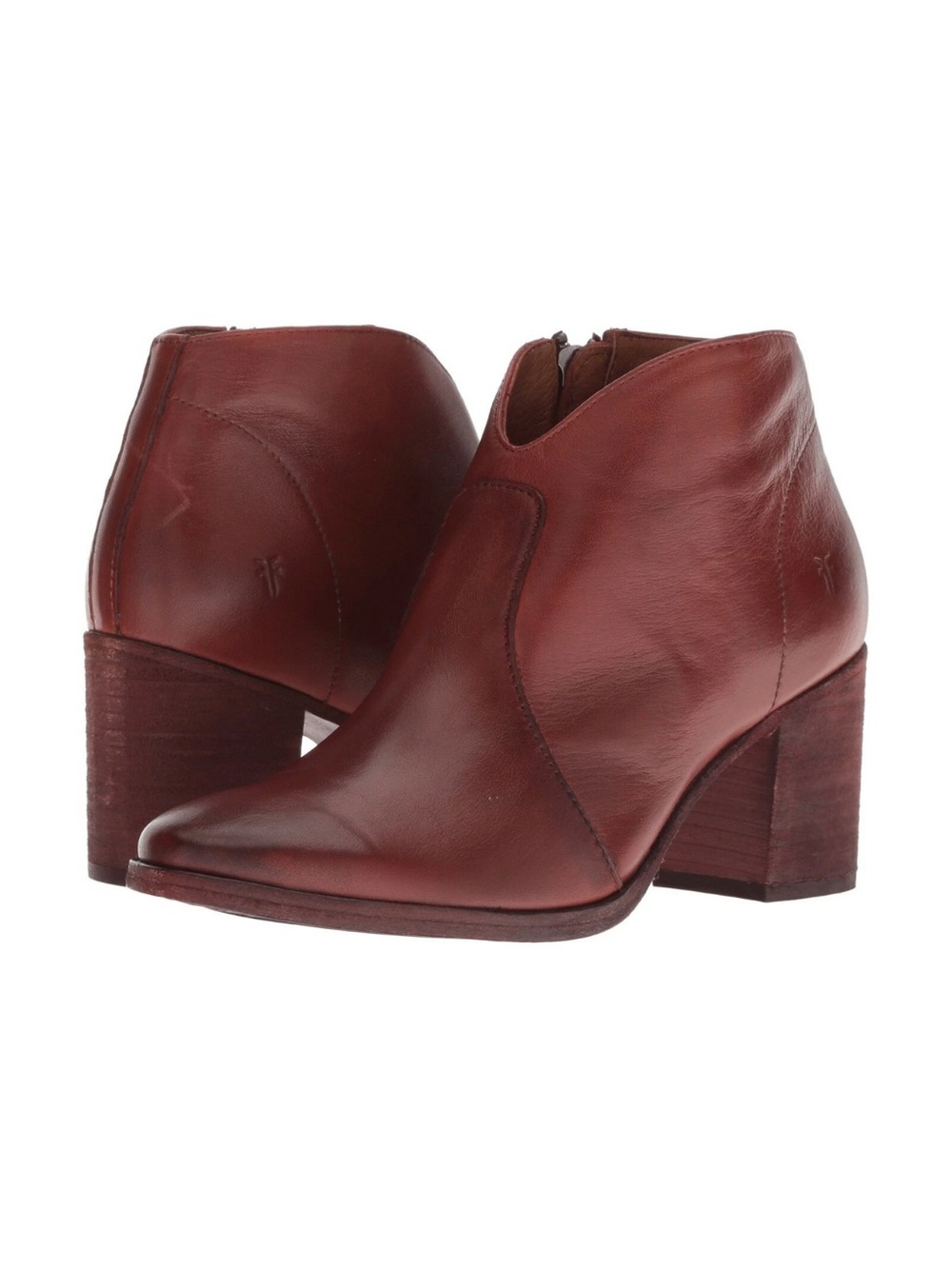 FRYE NORA ZIP SHORT BOOTS